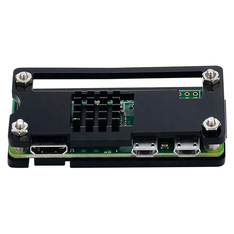 حافظة Pi Zero، لمجموعة حافظة Raspberry Pi Zero W مع مبدد حرارة، محول، مبدد حرارة لـ Pi Zero