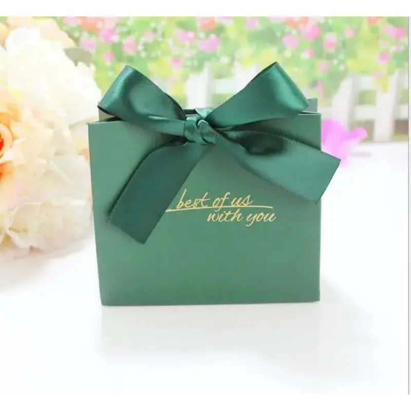 25Pcs Paper Ceremony Candy Bag Box for Wedding Party Decoration/Event Party Supplies/Wedding Favours Gift Boxes image 2