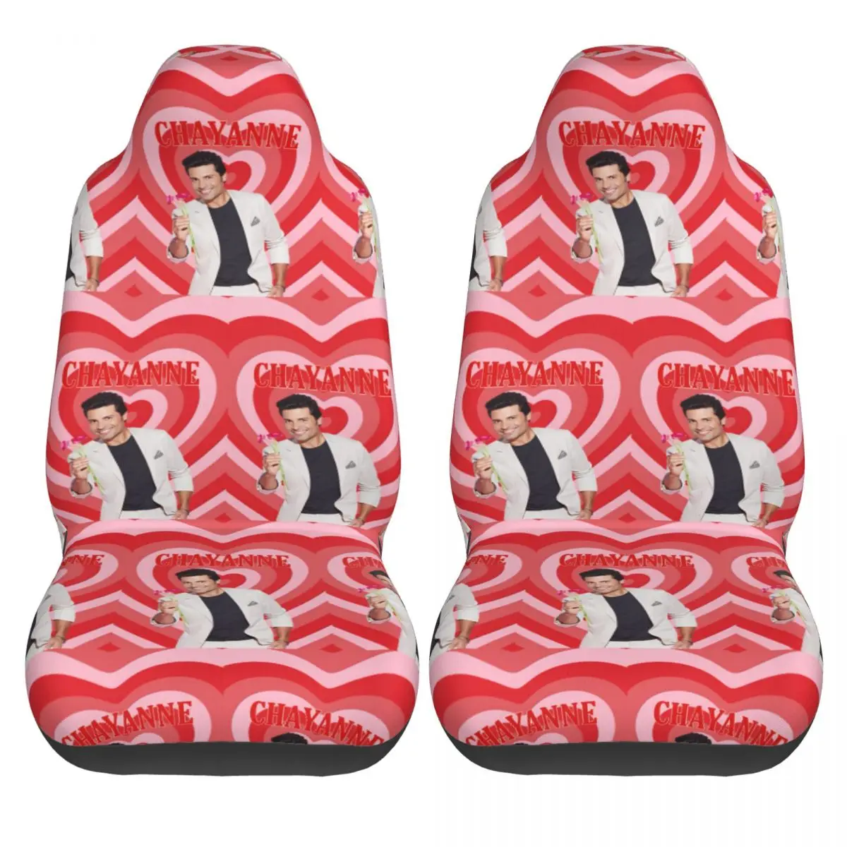 

Chayanne Car Seat Covers Full Summer Auto Seat Covers Polyester Soft Two Pieces Cover