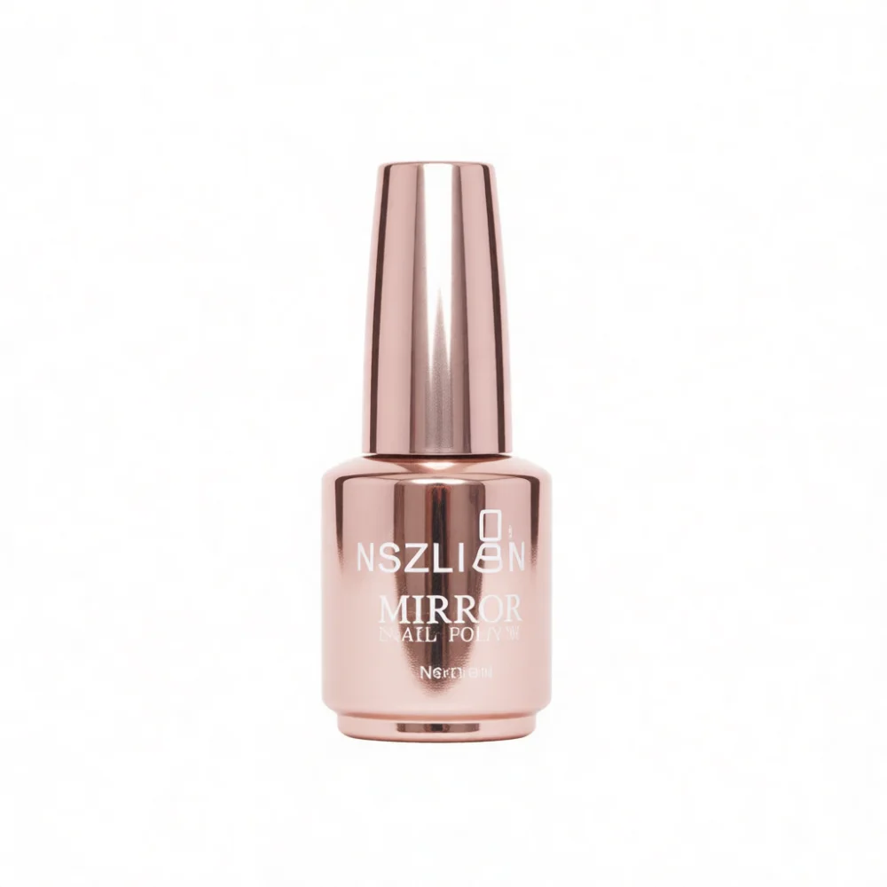 Professional Metallic Mirror Nail Polish Chrome Effect Quick Dry Varnish Shiny Manicure Art Decor Long Lasting Beauty Set