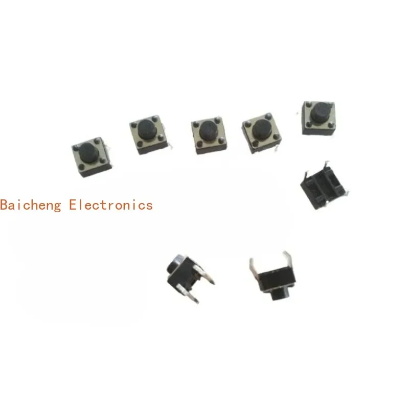 200PCS  LCD display button touch micro motion 6 * 6 * 5 straight insertion 4-pin button switch