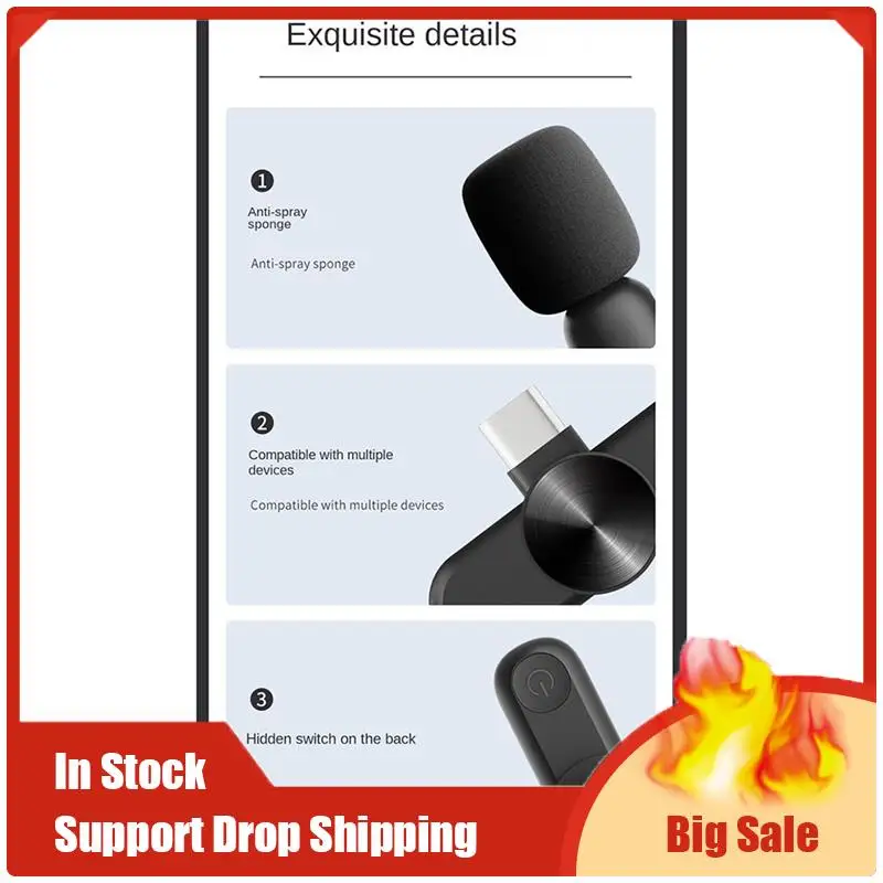 أفضل العروض ميكروفونات Lavalier اللاسلكية التوصيل والتشغيل للحد من الضوضاء ومزامنة تلقائية وطية صدر السترة وبث مباشر ومدونات الفيديو والمقابلة