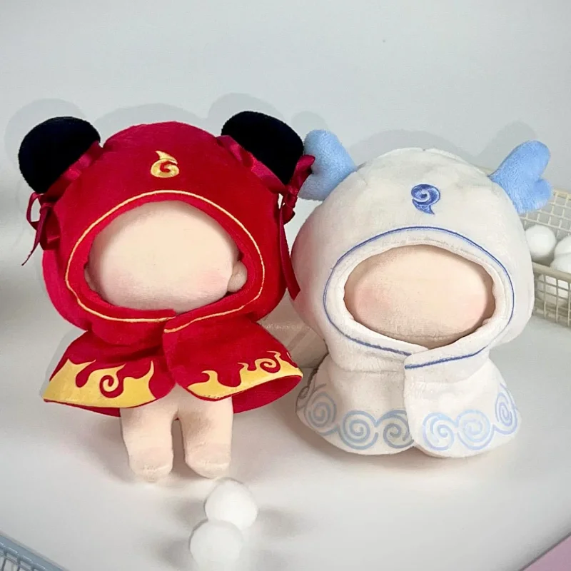 

Cartoon Anime Ne Zha2 Kawaii Cosplay Mini Cloak For 10cm No Attribute Cotton Doll Ne Zha Ao Bing Dress Up Toy Decor Props Gifts