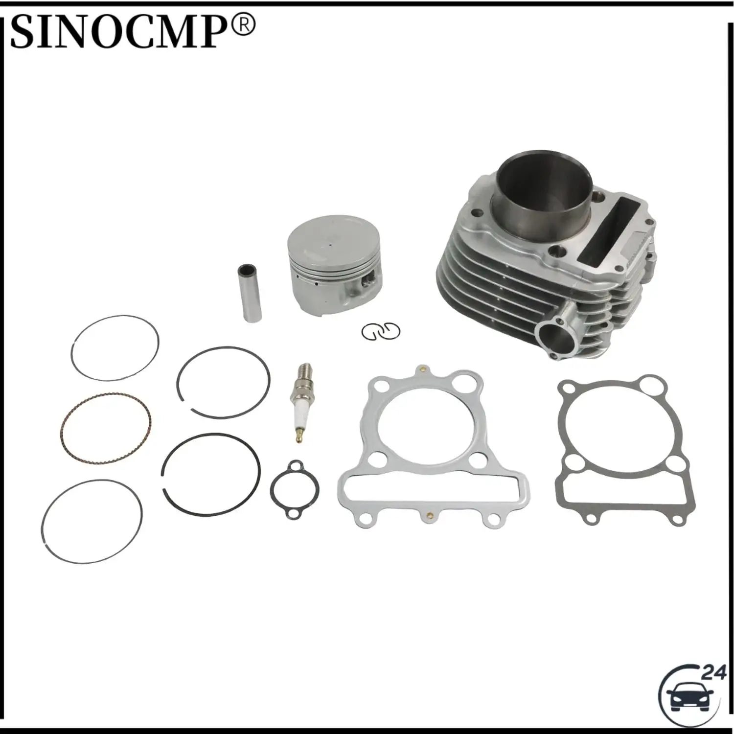 

70mm Cylinder Piston Gasket Top End Kits For Yamaha XT225 TTR225 TTR230 With Spark Plug Motorcycle Equipments Engine Parts