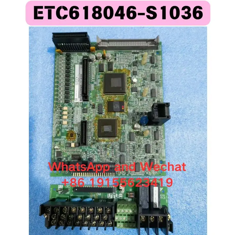 

Used Yaskawa G7 inverter motherboard ETC618046-S1036 Functional test OK Quick delivery