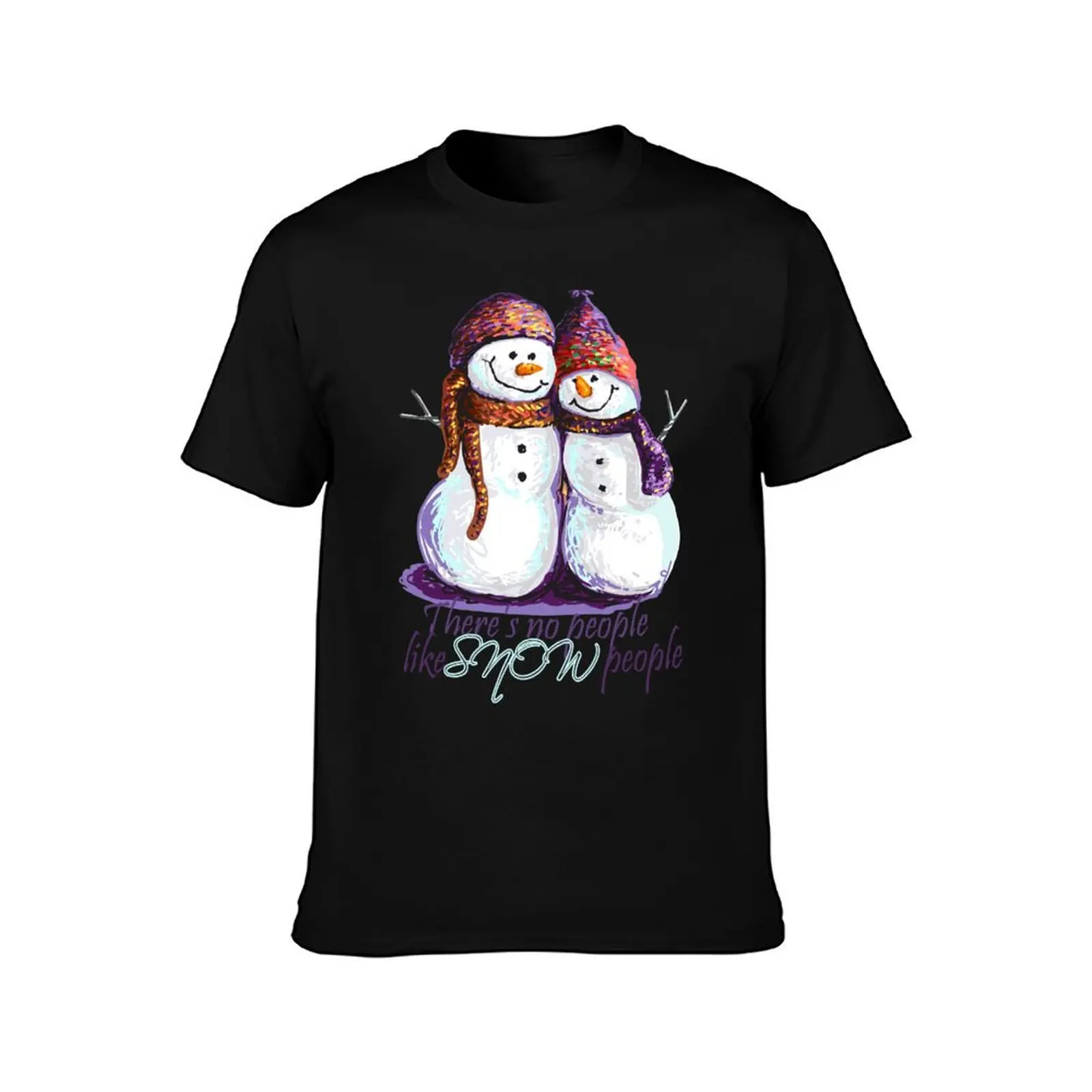 No People Like Snow People T-Shirt Comfortable Daily Wear Tee