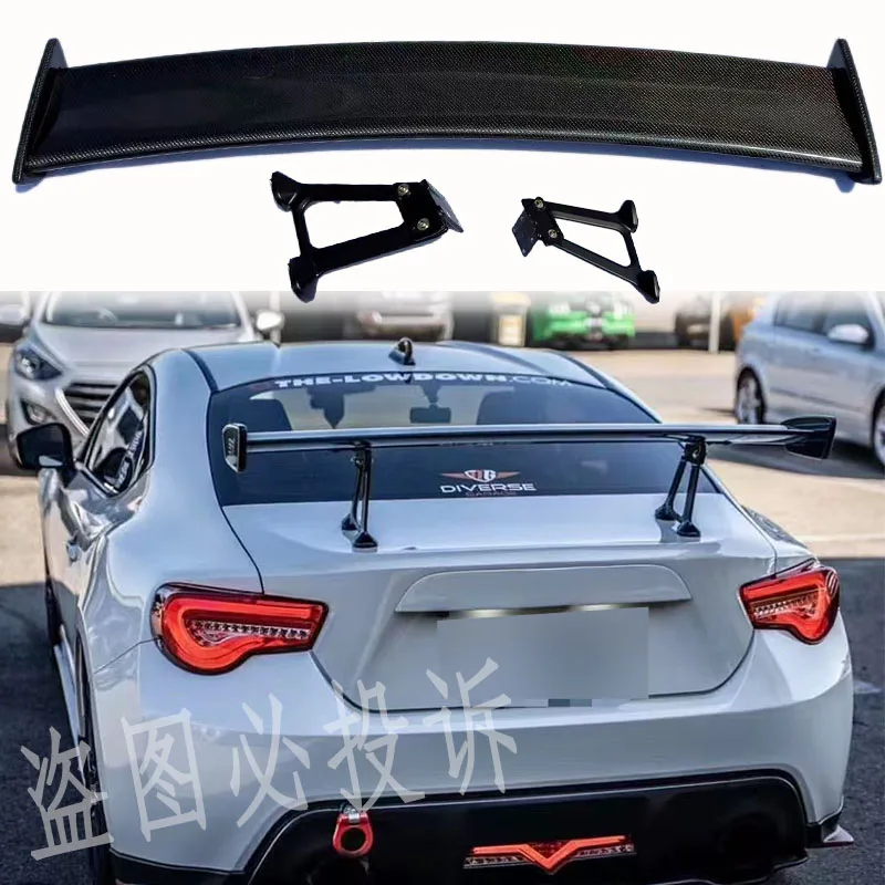 Para 2013-2020 Toyota GT86 Subaru BRZ equipaje trasero labio ala accesorios de calibración Material de fibra de carbono Kit de carrocería estilo ST