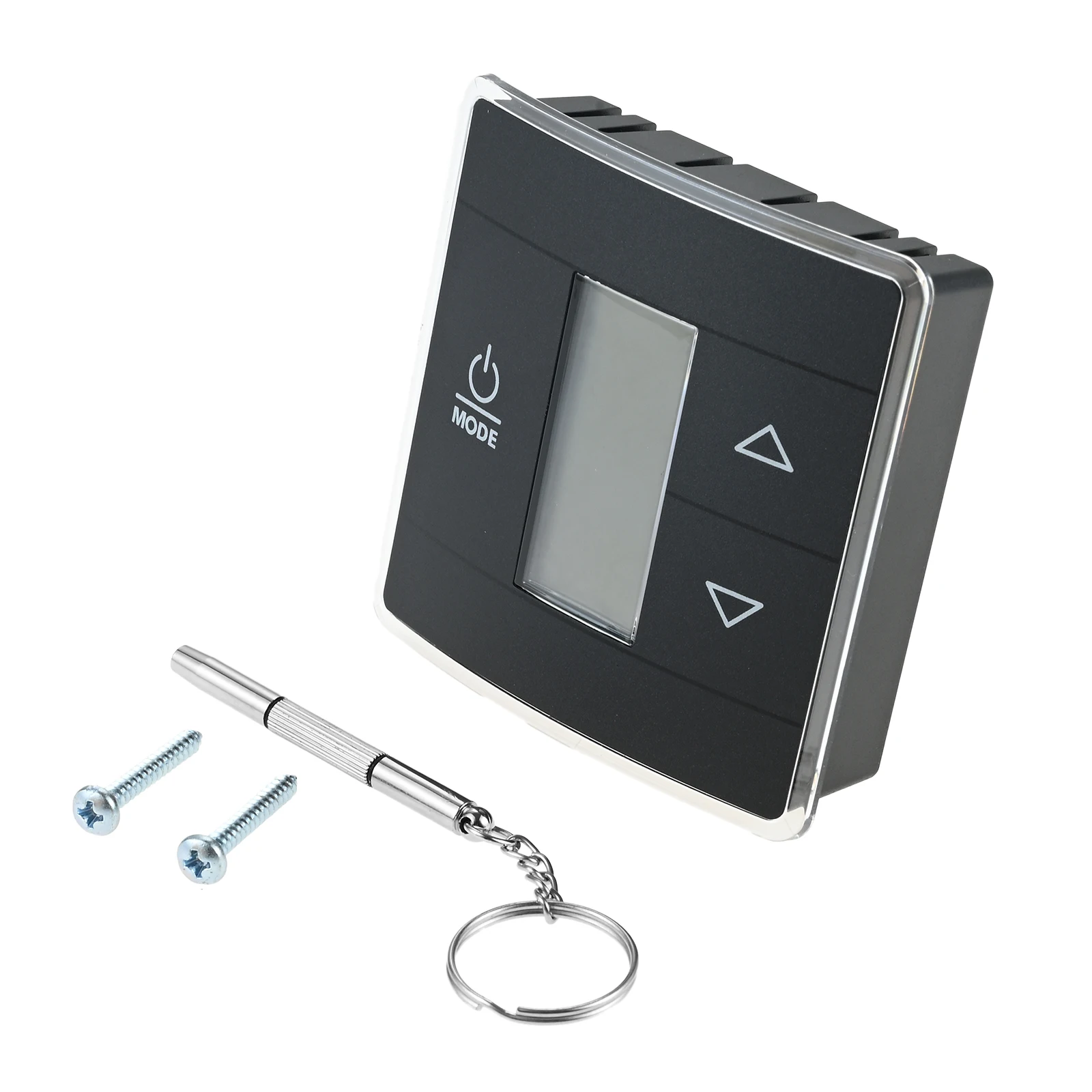 

RV Thermostat for Dometic 3316250.712 3-Wire Single Zone Control for Cool/Heat 12V DC Capacitive Touch Blue Backlight