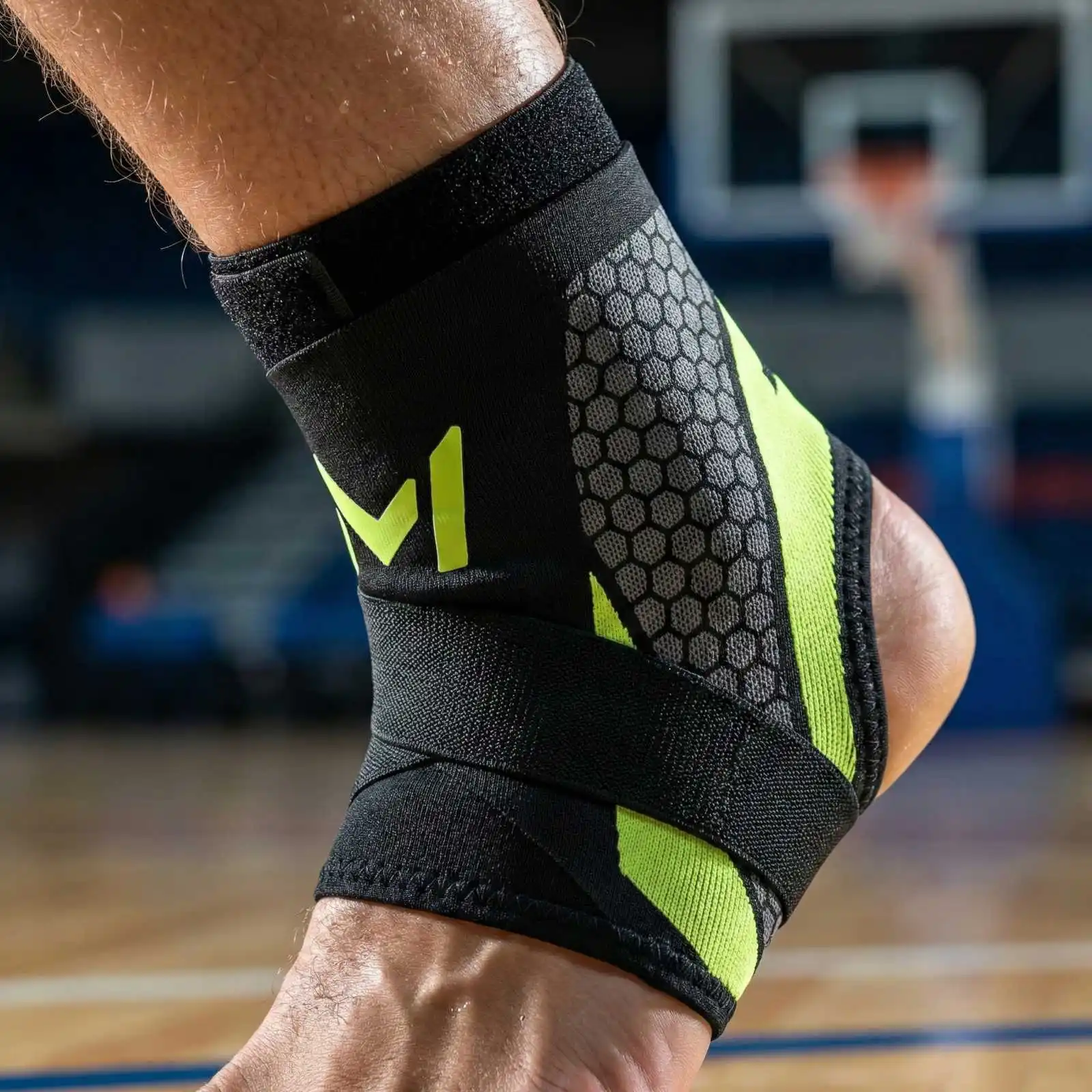 1pc Ankle Protectors, Athletic Supports, Sports Support To Prevent Sprain, Brace For Sprain Recovery, Sports,Basketball, Running