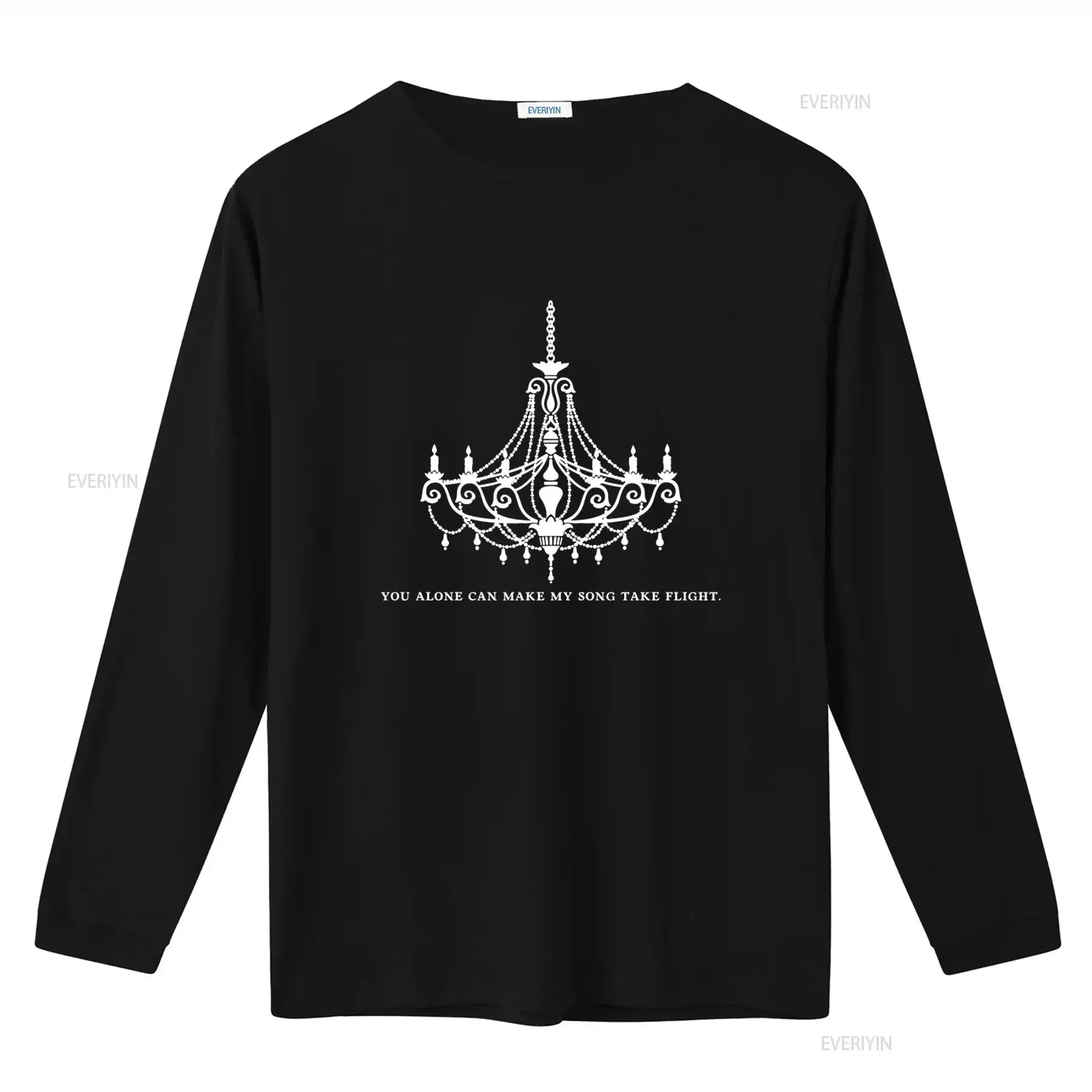 PHANTOM of the OPERA Inspired Chandelier Design You Alone Can Make My Song Take Flight Broadway Musical Theater Kid Lyric T