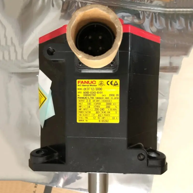 

Серводвигатель Fanuc A06B-0243-B101, проверен, исправен.