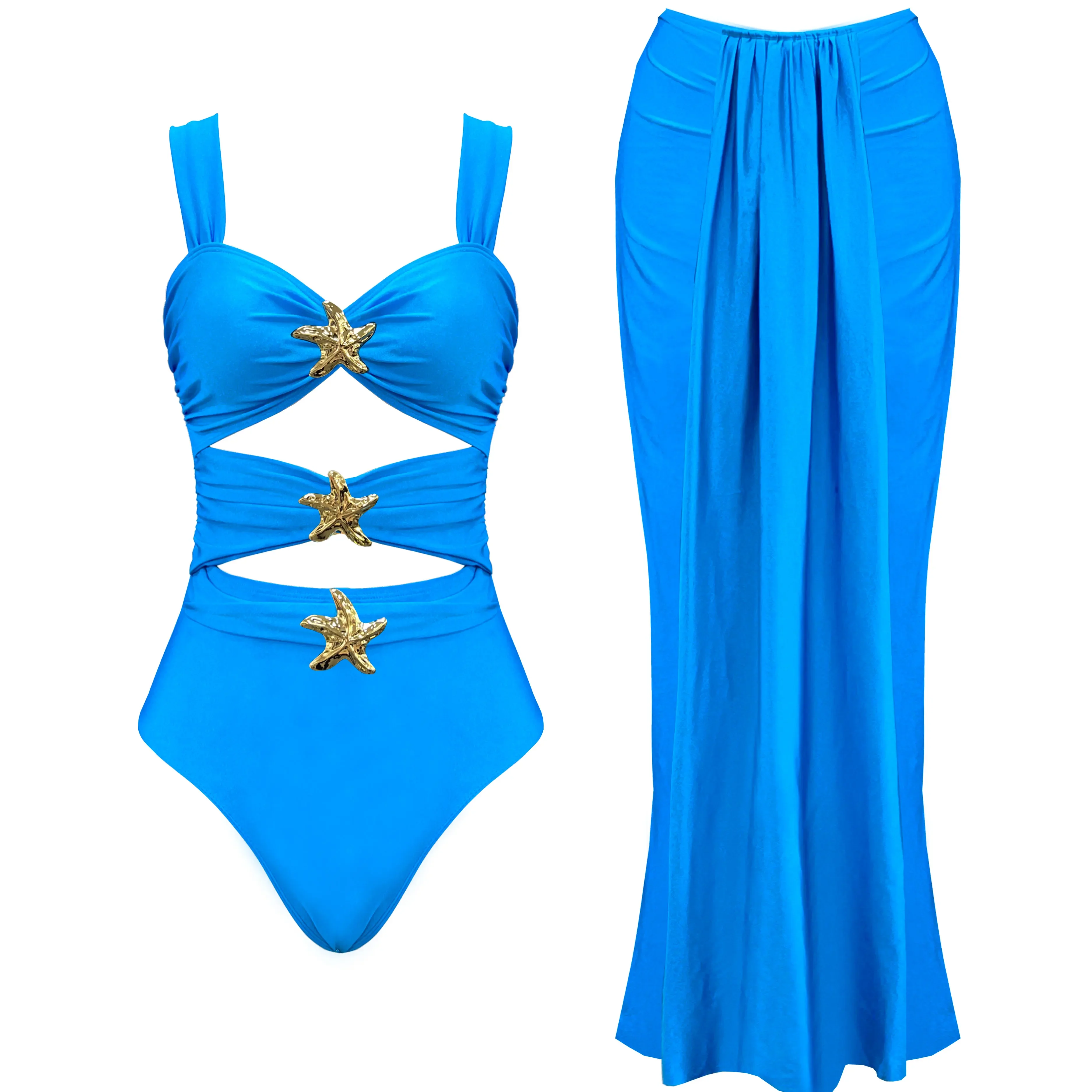 ファッションスタートワンピース水着女性水着 2025 新着在庫水着スカート女性水着衣装