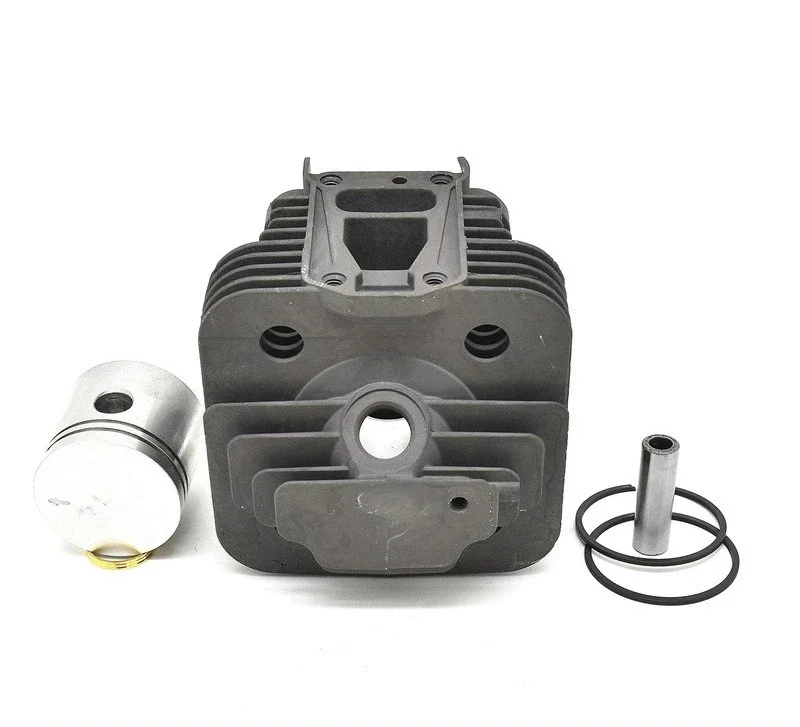 Durable Cylinder Block Assembly Lawn Mower Brush Cutter Spare Parts Compatible with TUE43 CC943 Grass Trimmer