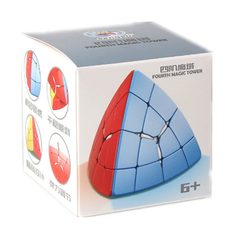 ShengShou Magic Tower 4x4 Magic Tower Magic Cube SengSo Speed Cube Puzzle Speed Cube Twisty Puzzle Educational Toy For Children