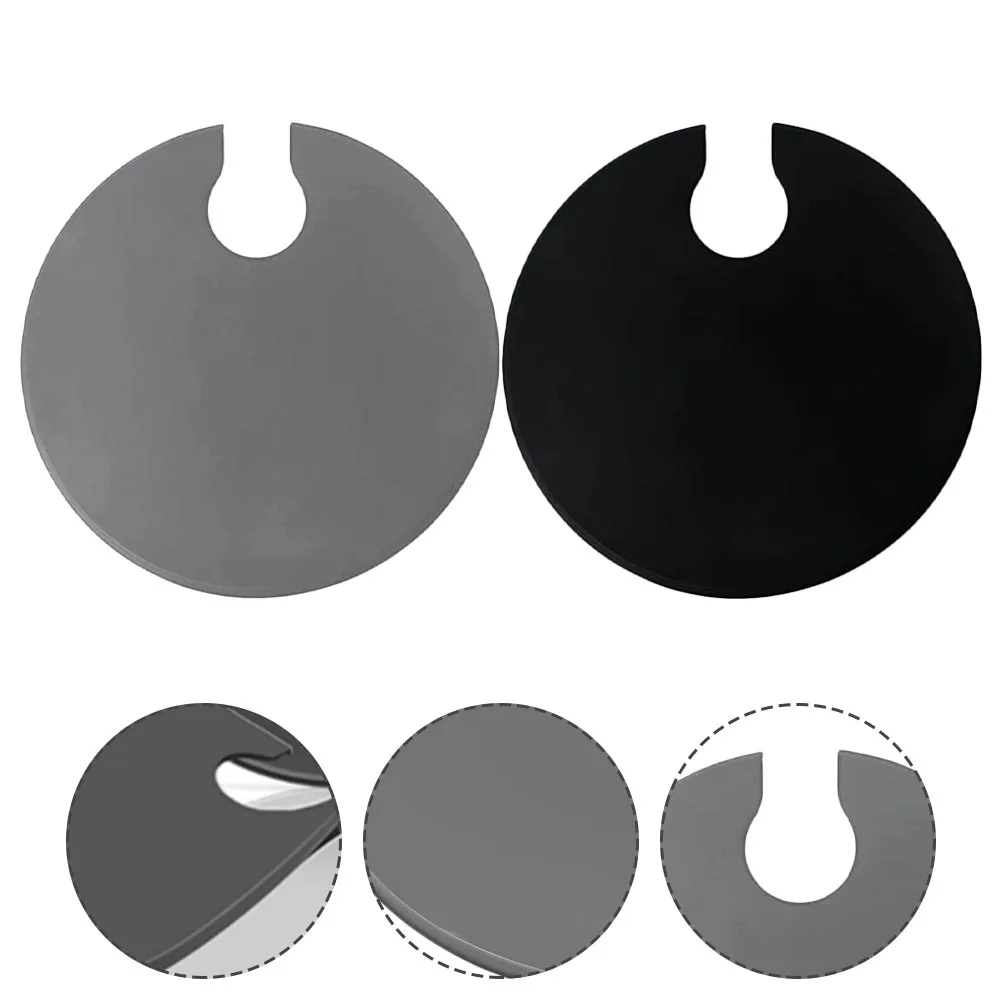 

2pcs Silicone Leakproof Food Storage Lids Reusable Stretch Covers Heat Resistant Universal Pot Bowl Splatter Guard For Precision