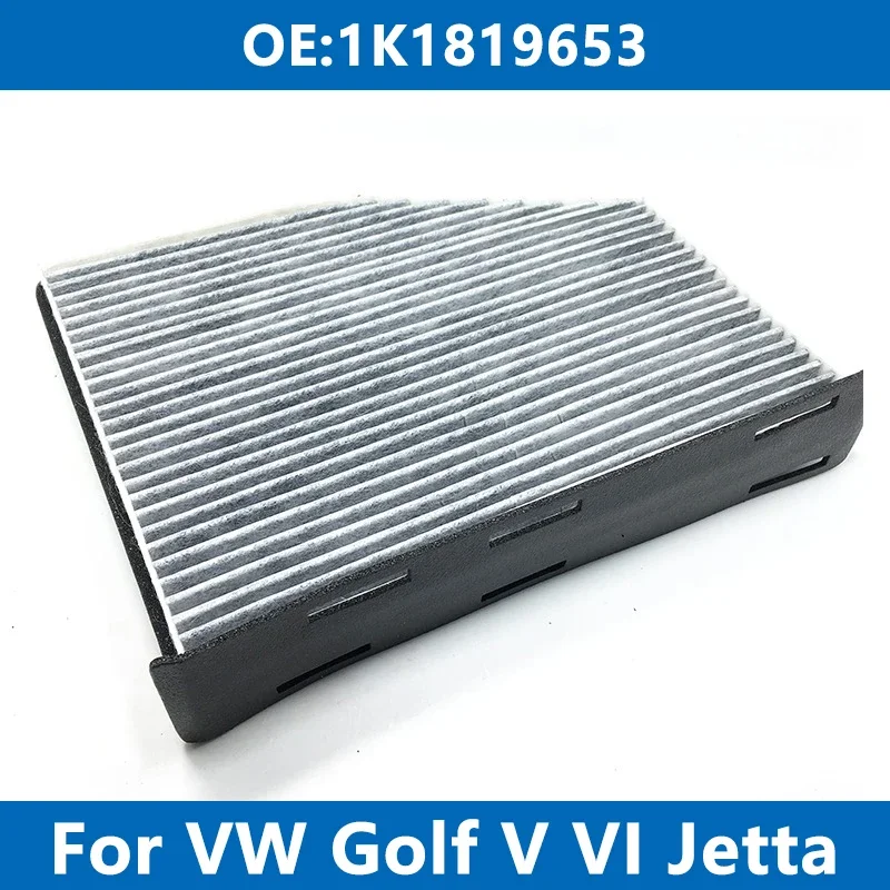 

Car Cabin Air Filter 1K1819653 For VW BEETLE BORA CADDY GOLF MK5 JETTA PASSAT B6 B7 TIGUAN TOURAN 1.2 1.4TSI 1.6 1.8 2.0TDI SEAT