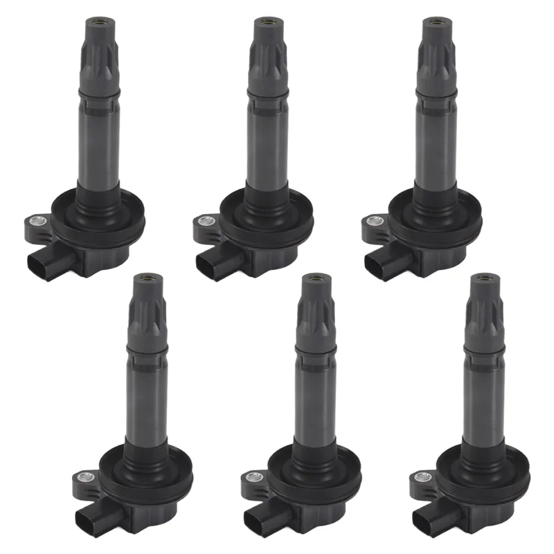 

ABXN-Essential Car Ignition Coils 6-Pack For FORD EDGE, EXPLORER, FUSION, MAZDA CX-9, LINCOLN MKX - 7T4Z12029E CY0118100B