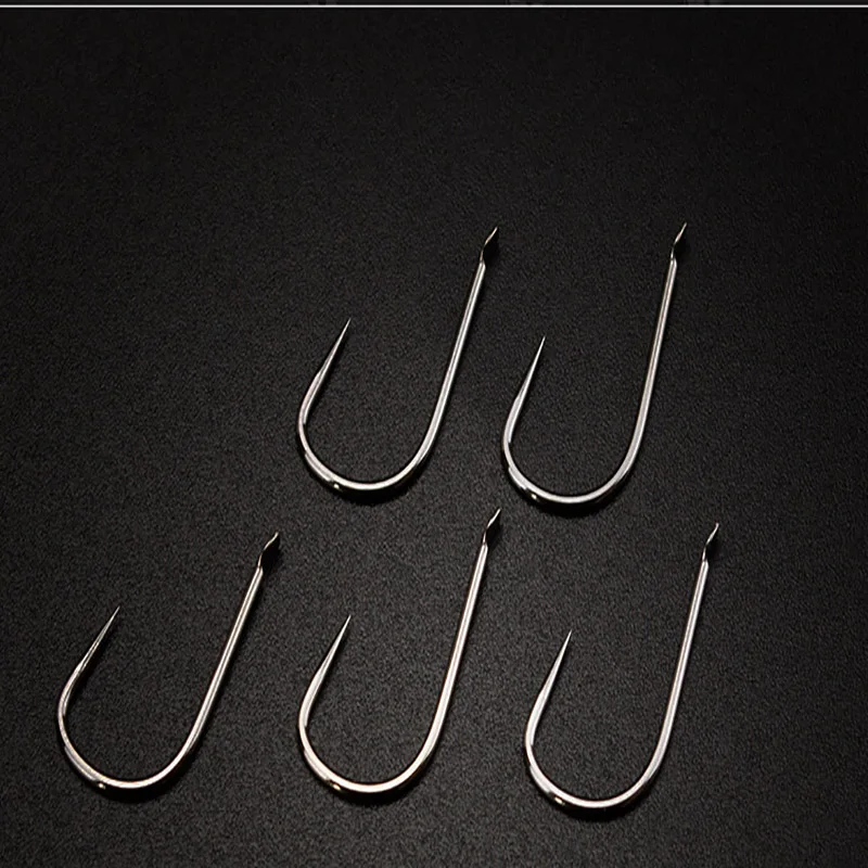 10Pcs Fishing Hook High Carbon Steel Carp Hook Sea Fishhook Fly Fishhook for Saltwater Freshwater Fishing Tool Pesca