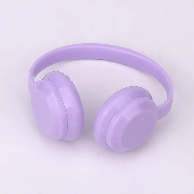 

Clothes For Labubu 1st-3rd Gen 15/17cm Dolls: Sweet Purple Themed Outfit Set T - Shirt Purple Cargo Shorts Headphone Accessories