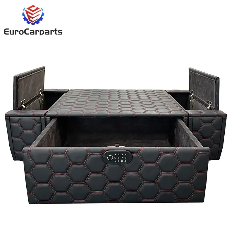 2022Y High quality for G class G63 G500 W463 W464 truck storage saving box with fingerprint password lock custom