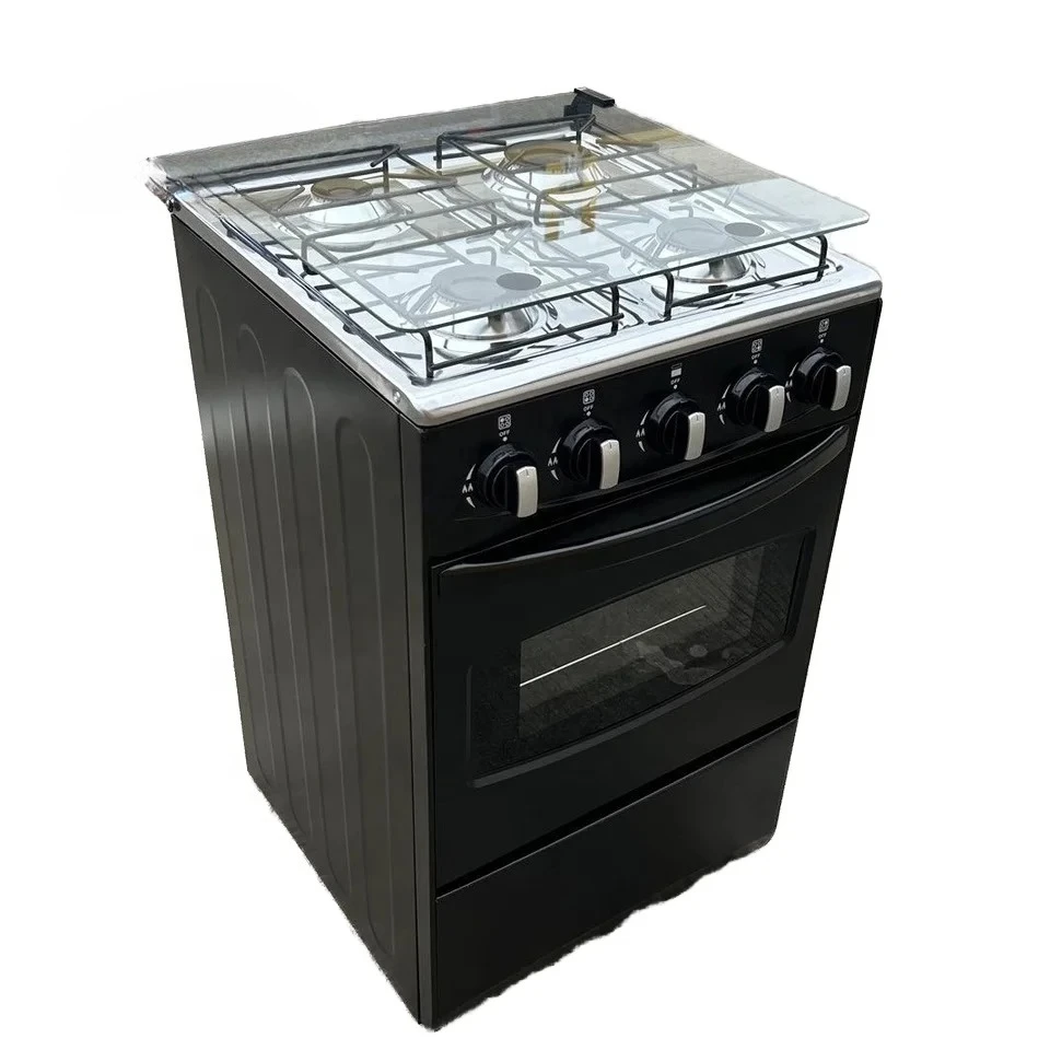 4 Burner Gas Stove Top Cooking Range with Oven Grill Convection Feature for Household Freestanding for Samsung LG Whirlpool