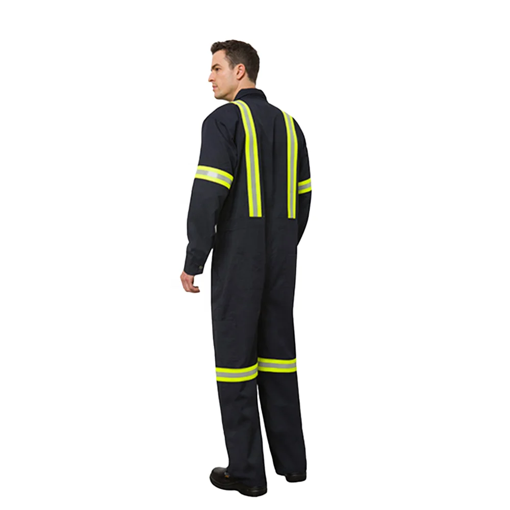 Exquisite Workmanship High Visible Durable Anti-static Reflective Safety Clothing Anti Fire Fireman Suit