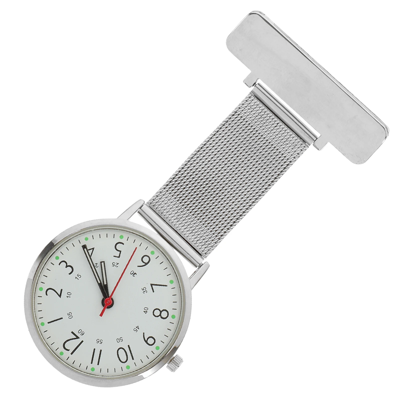 

Fashion Nurse Lapel Pin Watch Sturdy Metal Chest Hanging Medical Brooch Timepiece For Hospital Clinic Pendant Pocket Fob Watches