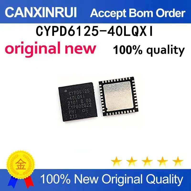 (5-100 PCS)  Brand new original CYPD6125-40LQXI CYPD6125 QFN40 spot chip IC