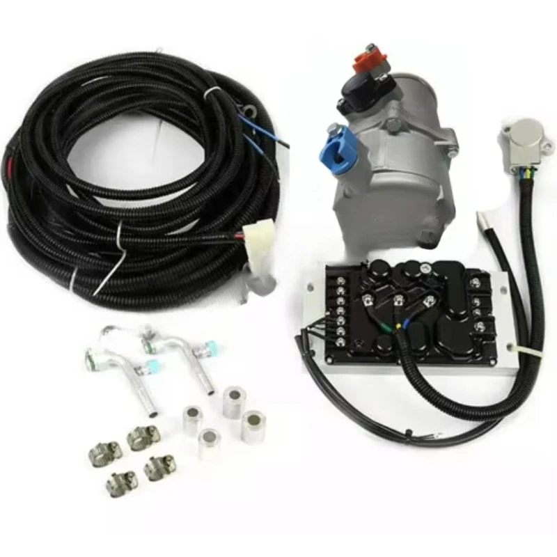 

Best Price 48v Electric Semi-closed Horizontal Scroll Compressor Split Type Dc Ac Compressor New Energy Air Compressor
