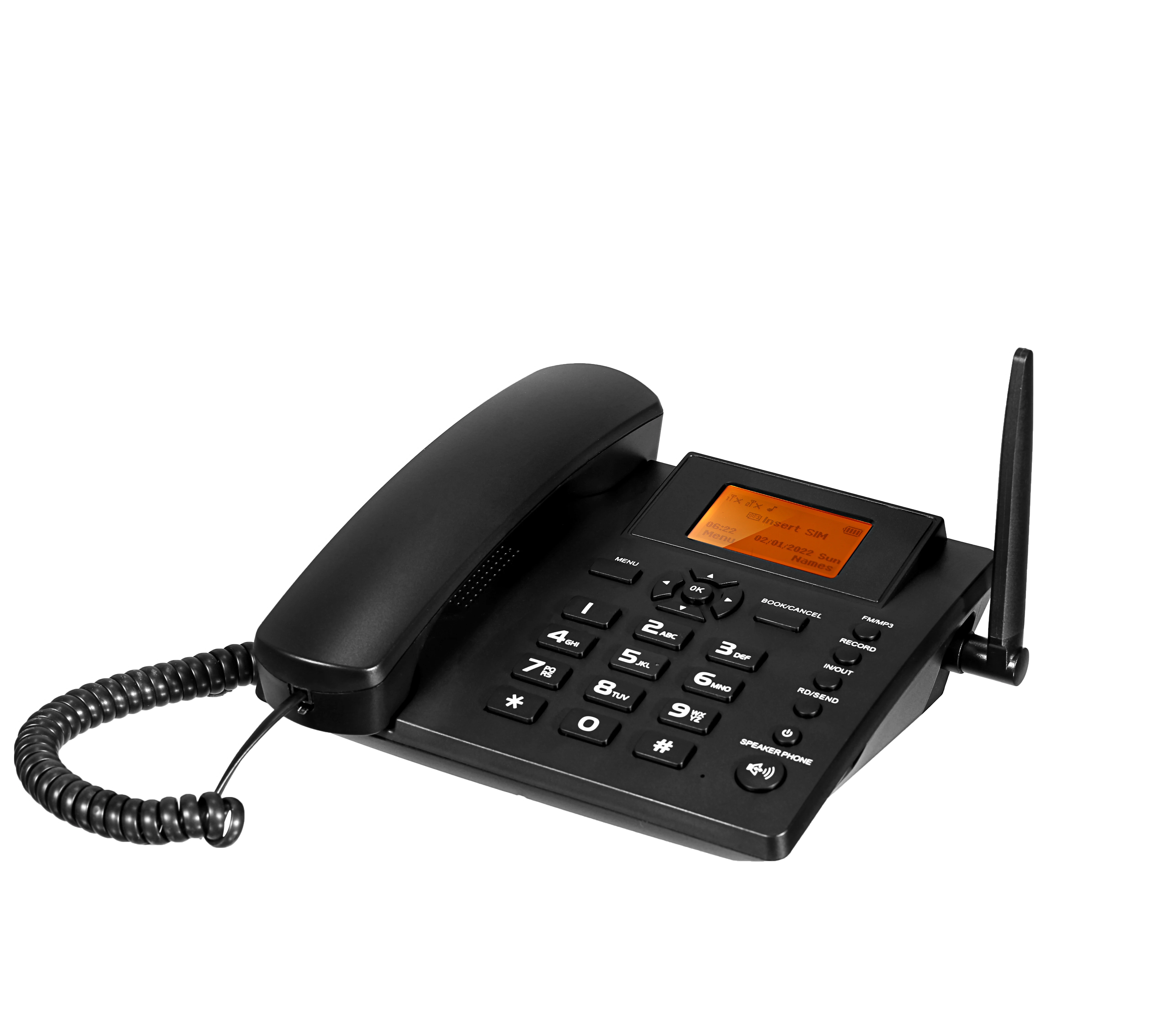 

ESN-23M GSM 2G FM Radio Recording Dual Sim Fixed Wireless Phone Fwp Wireless Landline Phone