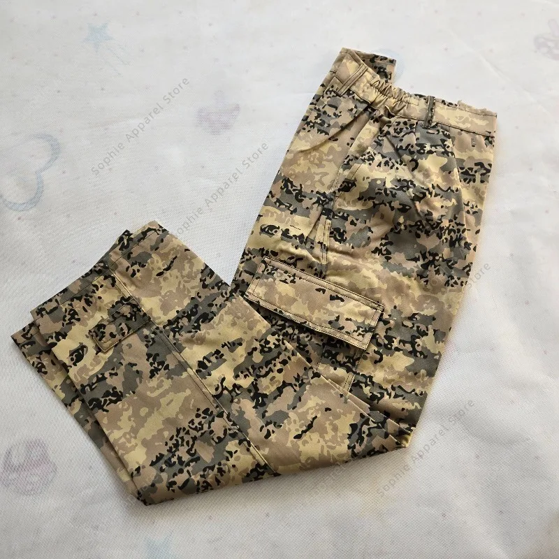 Tarnanzug Beige ÖBH tactische broek Oostenrijkse strijdkrachten bos cargobroek
