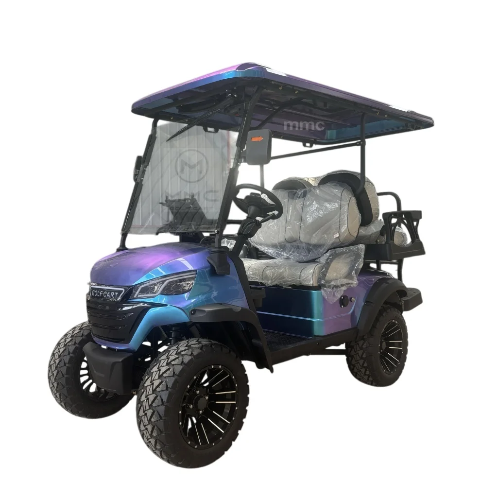 

MMC 72v Lithium Battery New Powerful EU 4 Wheel Club Car Solar Panel Electric Golf Cart