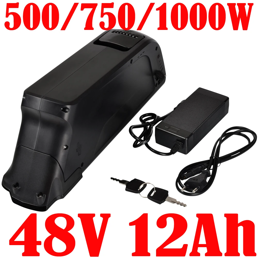 

eBike batteries 18650 cell 48v electric bike battery 48v 10ah 12ah 13ah lithium ion battery For 500w 750w 1000w bafang Motor