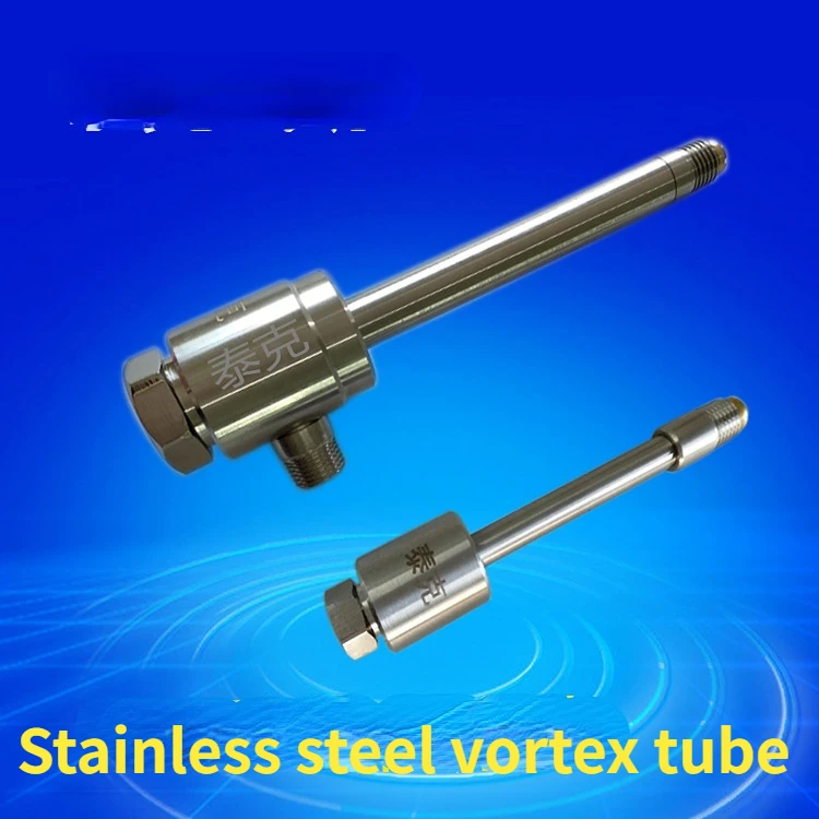 

Stainless Steel Vortex Tube + Aluminum Alloy Vortex Refrigeration Tube Vortex Cooler Tool Cooling Gun