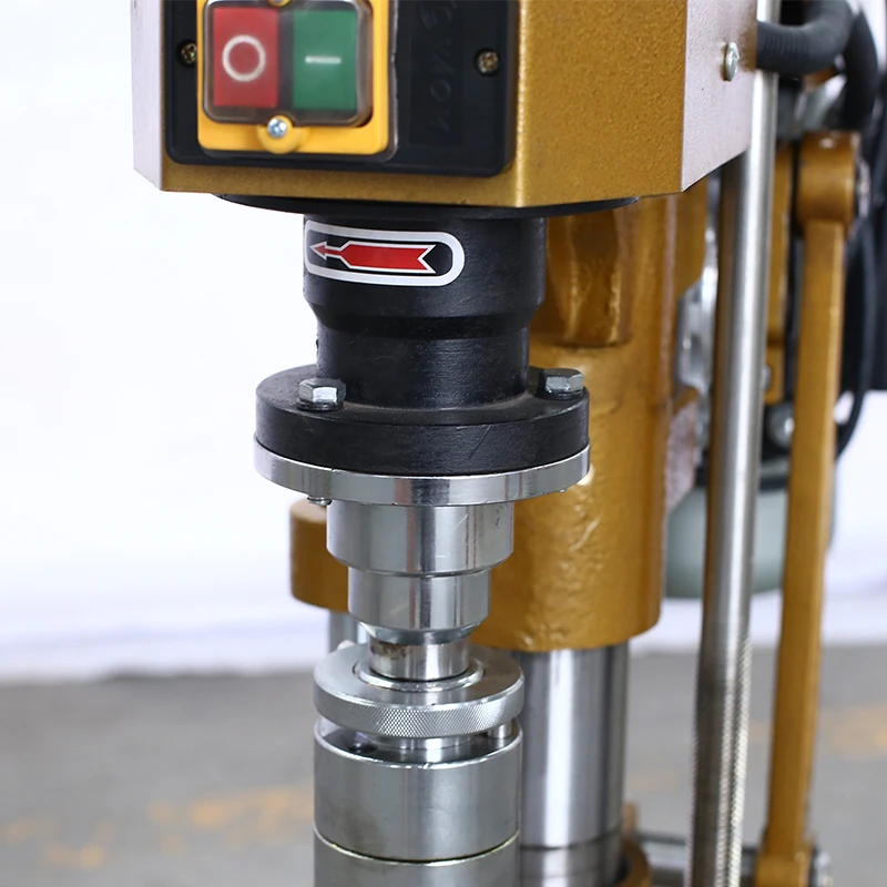 ZERUI Hot Sale Semi-automatic Mineral Spirits Oil Small Capping Machine Cap Sealing Machine Plastic Bottle