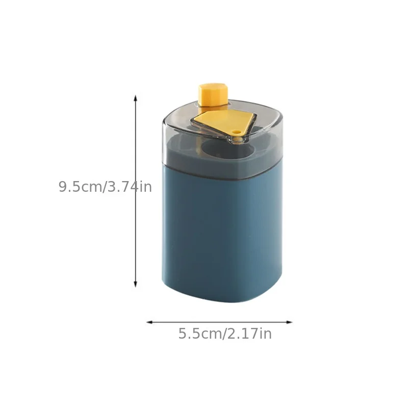 New Toothpick Holder Box Press Auto Pop-up Toothpick Container Storage Bottle Jar 200pcs Disposable Bamboo Toothpick Tooth Care