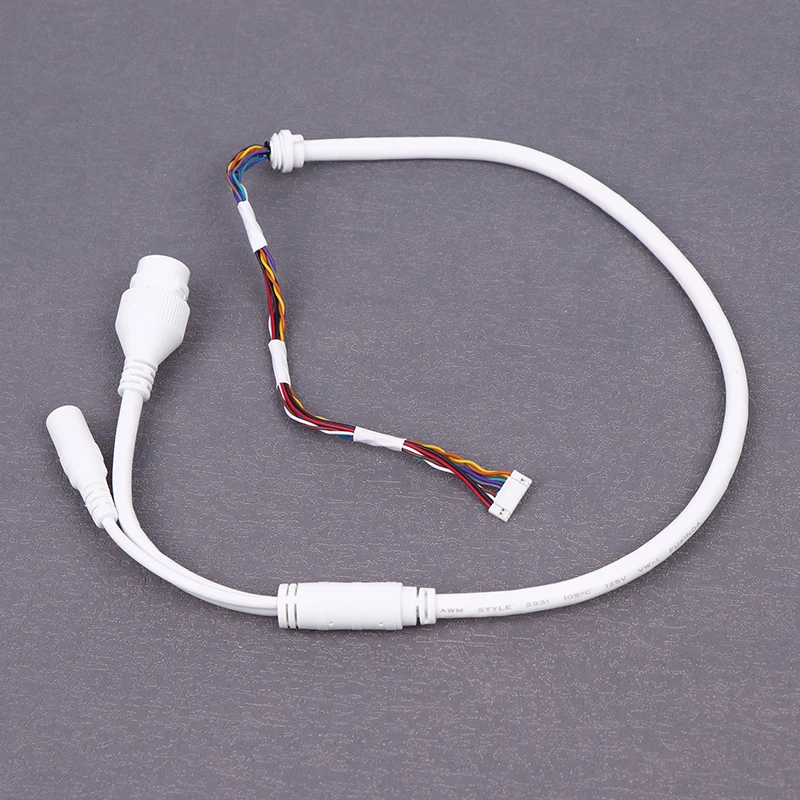 Camera Tail Cable Ethernet Lan Cable PoE RJ45 Network Cable 10 Pin 10 Core For IP Camera