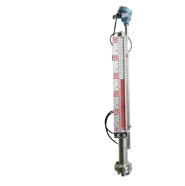 

Side Mount/Top Mount UHC Threaded Magnetic Level Gauge with Remote Transmission