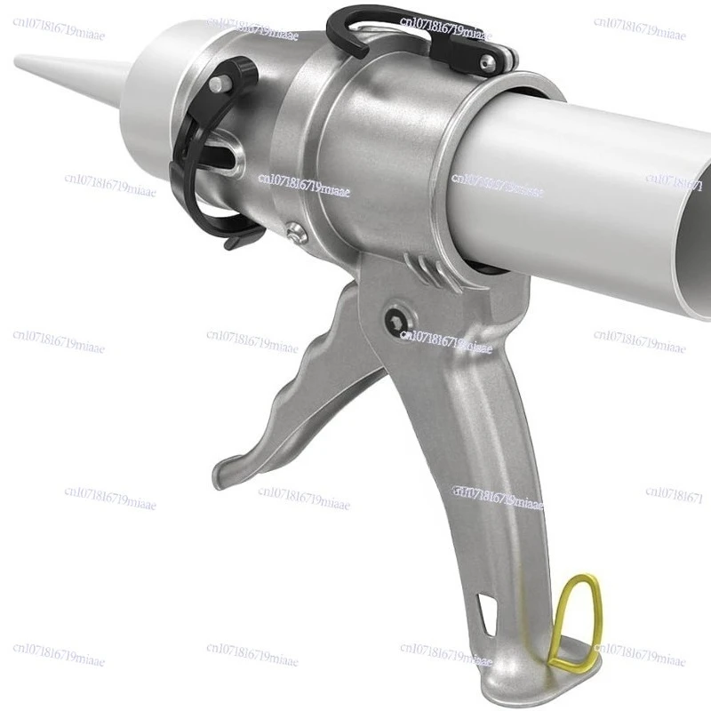 Aluminum Alloy Glue Gun, Labor-saving and Anti-drip, Ultra-short Portable Glass Glue Gun