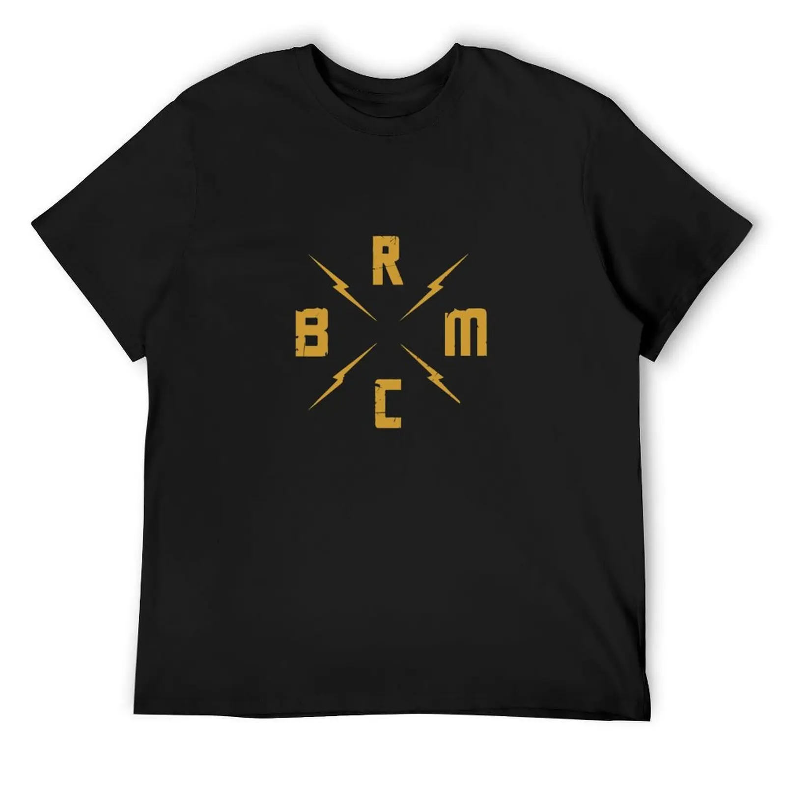 

Bestselling BRMC Logo T-Shirt summer top tops quick drying Anime t-shirt clothing for men