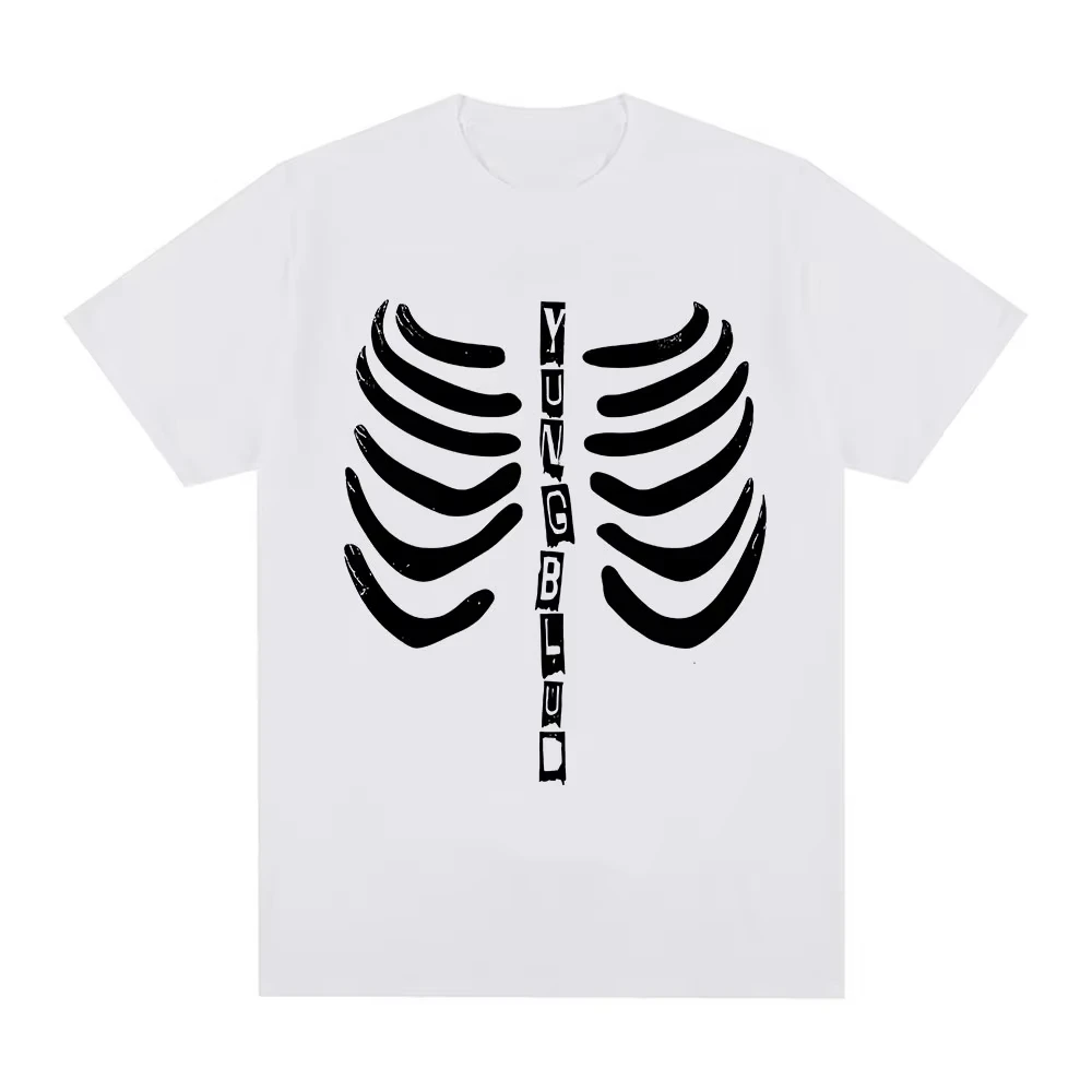 2026 New Yungblud Skeleton T-Shirt Men Women Casual Print Tee