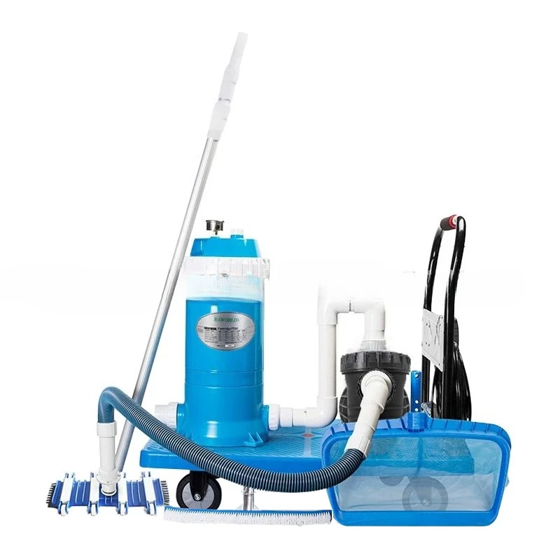 Swimming pool manual sewage suction machine, fish pond landscape pool cleaning artifact, hotel swimming pool underwater vacuum