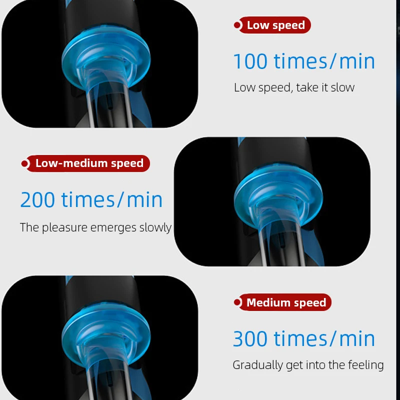 Rechargeable Waterproof Automatic Male Masturbator with Vibration Hands-Free Electric Stroker Cup Adult Toy for Men view 5