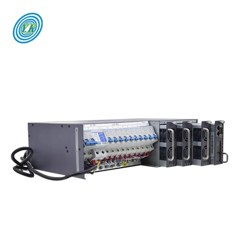 3U Rack Mount Switching Rectifier 220VAC 48VDC 120A Embedded Rectifier Power Supply System