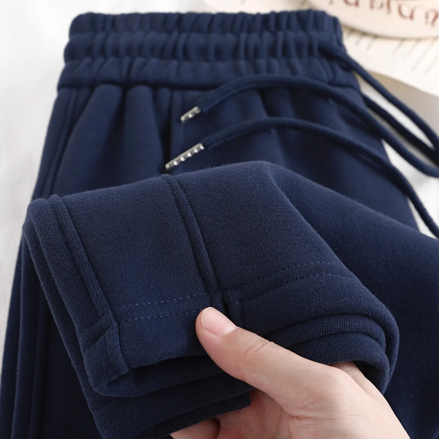 

Comfortable Straight Leg Spor Wide Leg Pants Women's Loose Thi Slimming Casual Sports Trousers Youthful Vitali Sle