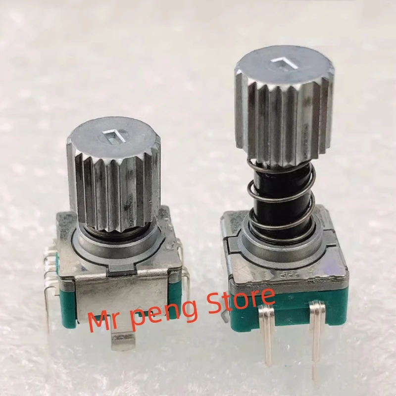 2pcs for ALPS car CD knob encoder 30 Position 15 pulse switch potentiometer volume key EC11E152U402