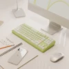 Teclado Chilkey ND TKL con diseño 80% de aluminio CNC, teclado mecánico inalámbrico sin llave para juegos para Mac, Windows 3