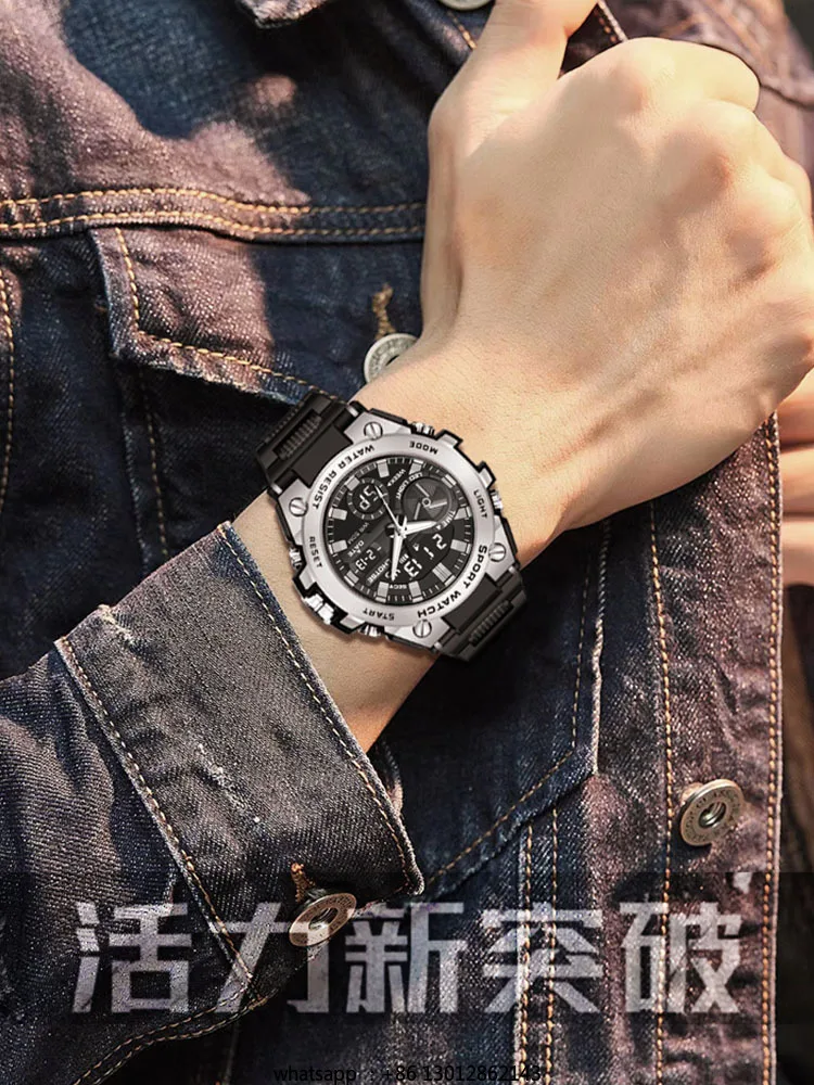 Youth Multi-functional Sports Waterproof Luminous Electronic Watch
