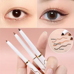 Waterproof Eyeliner Gel Pencil Lasting Smooth Black Brown White Not Blooming Easy To Wear Matte Eyeliner Pen Eye Makeup Cosmetic