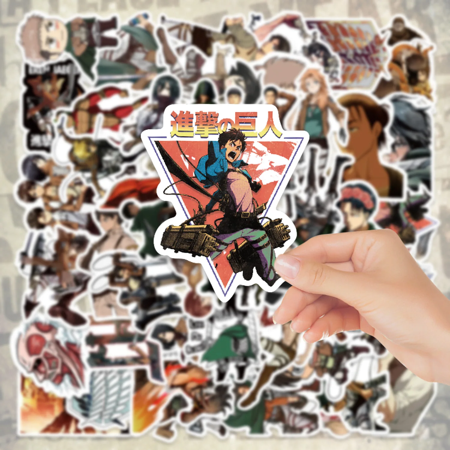 50Pcs Attack On Tit…